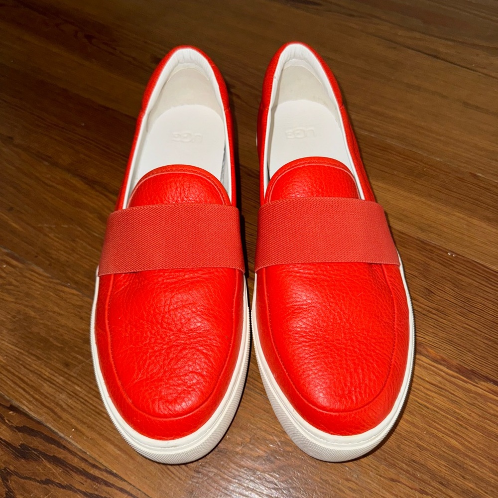 Ugg Platform Red Leather